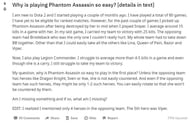 The Reddit post detailing PA's ease of play in Dota 2 (Image via u/rohits134, Reddit)